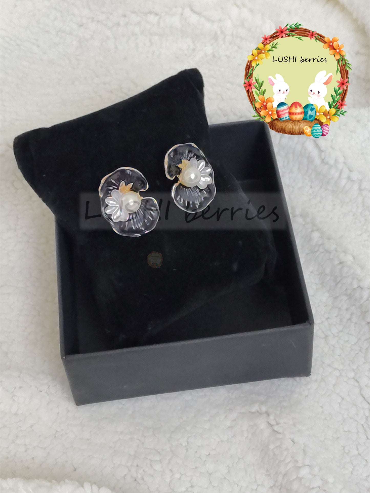 48_Party wear big size Stud with different color options