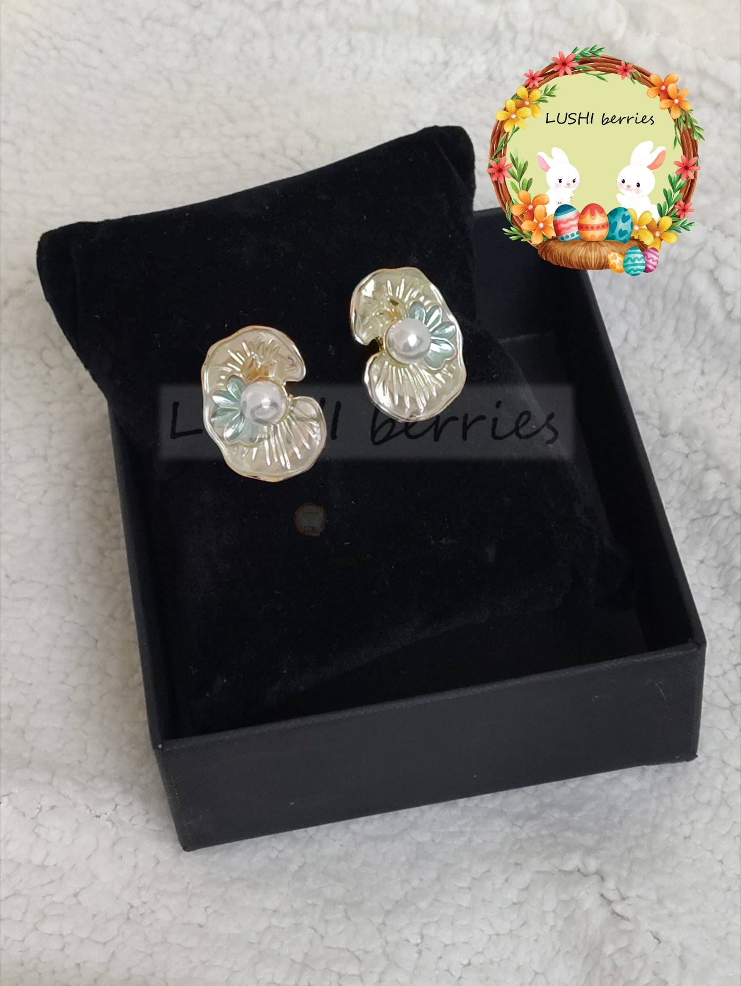 48_Party wear big size Stud with different color options