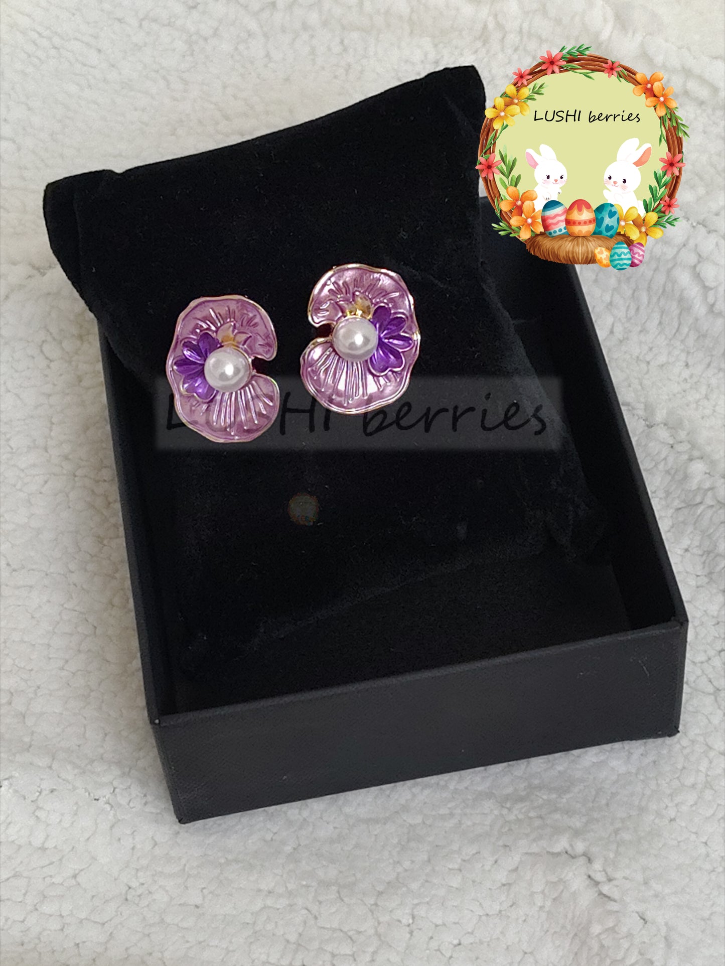 48_Party wear big size Stud with different color options