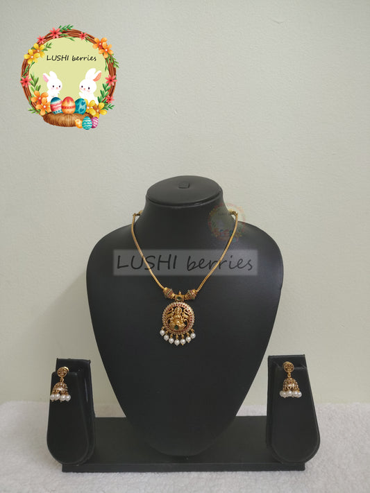 7_Lakshmi pendant Necklace