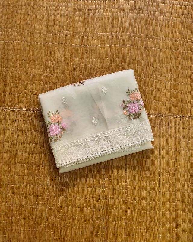 6_Semi pure organza saree
