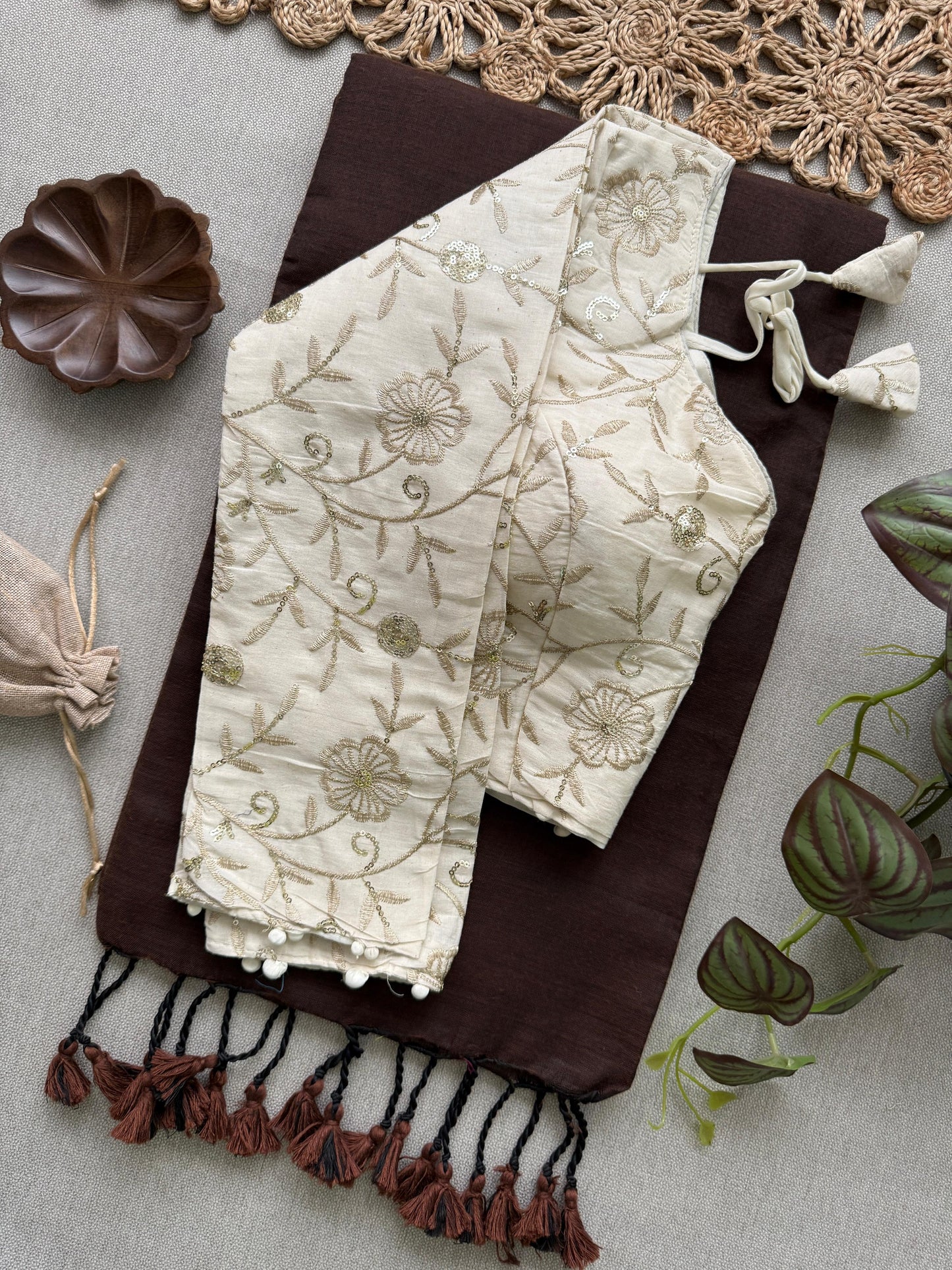 13_NEW Handloom Khadi  COTTON Saree