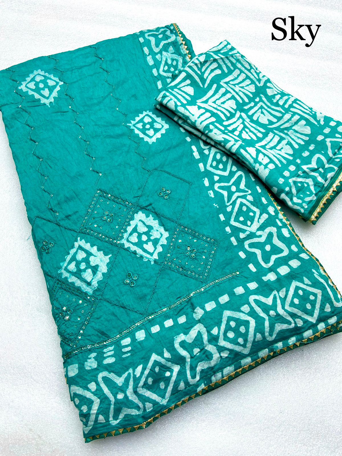 15_new launch- batik print seqance star