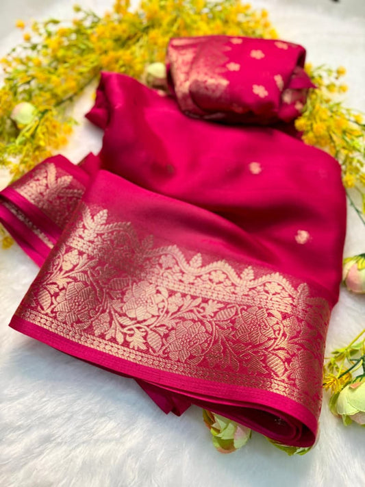 16_PREMIUM CREAP SILK  SOFT SMOOTH SILK CREAP MATRIALS