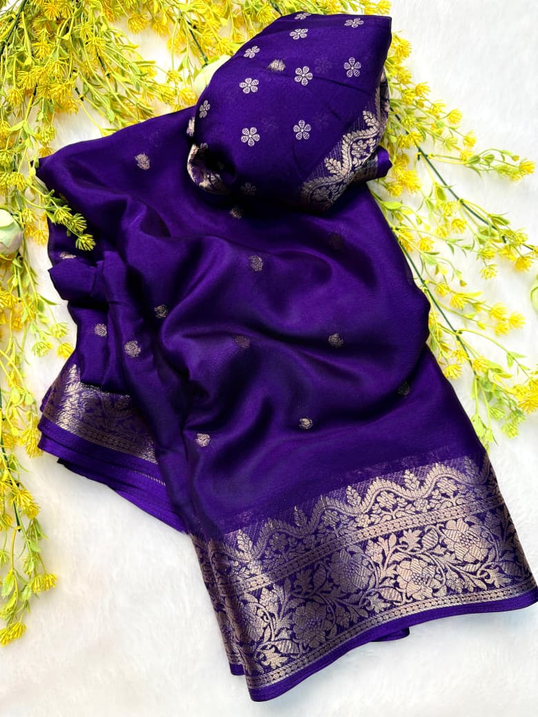 16_PREMIUM CREAP SILK  SOFT SMOOTH SILK CREAP MATRIALS