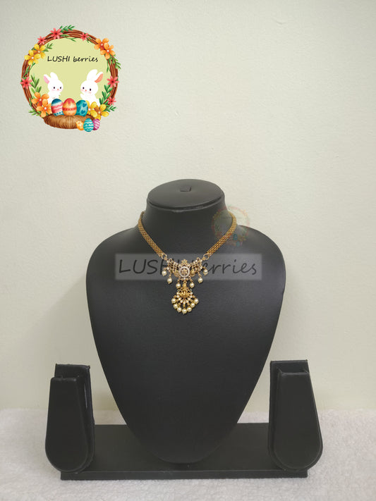 1_Premium Short Gold look-alike Necklace