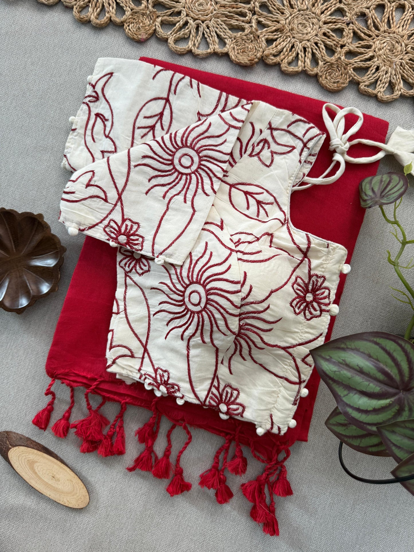 8_NEW Handloom Khadi  COTTON Saree_Variant 2