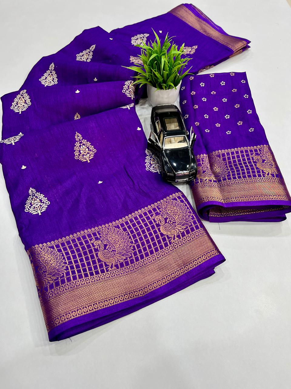10_Soft dola fabric with jecard border