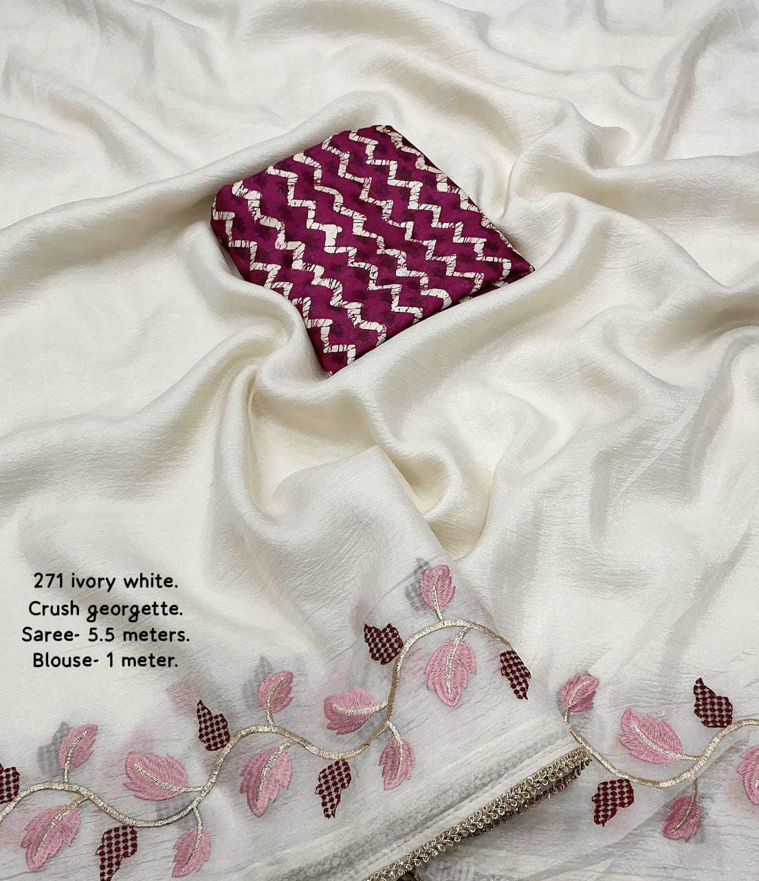 11_New premium single color edition deaigner saree from BT.