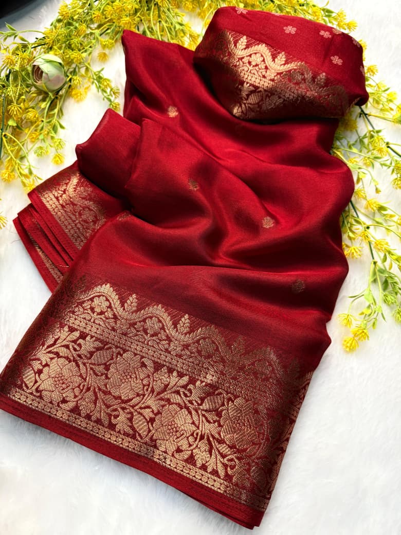 16_PREMIUM CREAP SILK  SOFT SMOOTH SILK CREAP MATRIALS