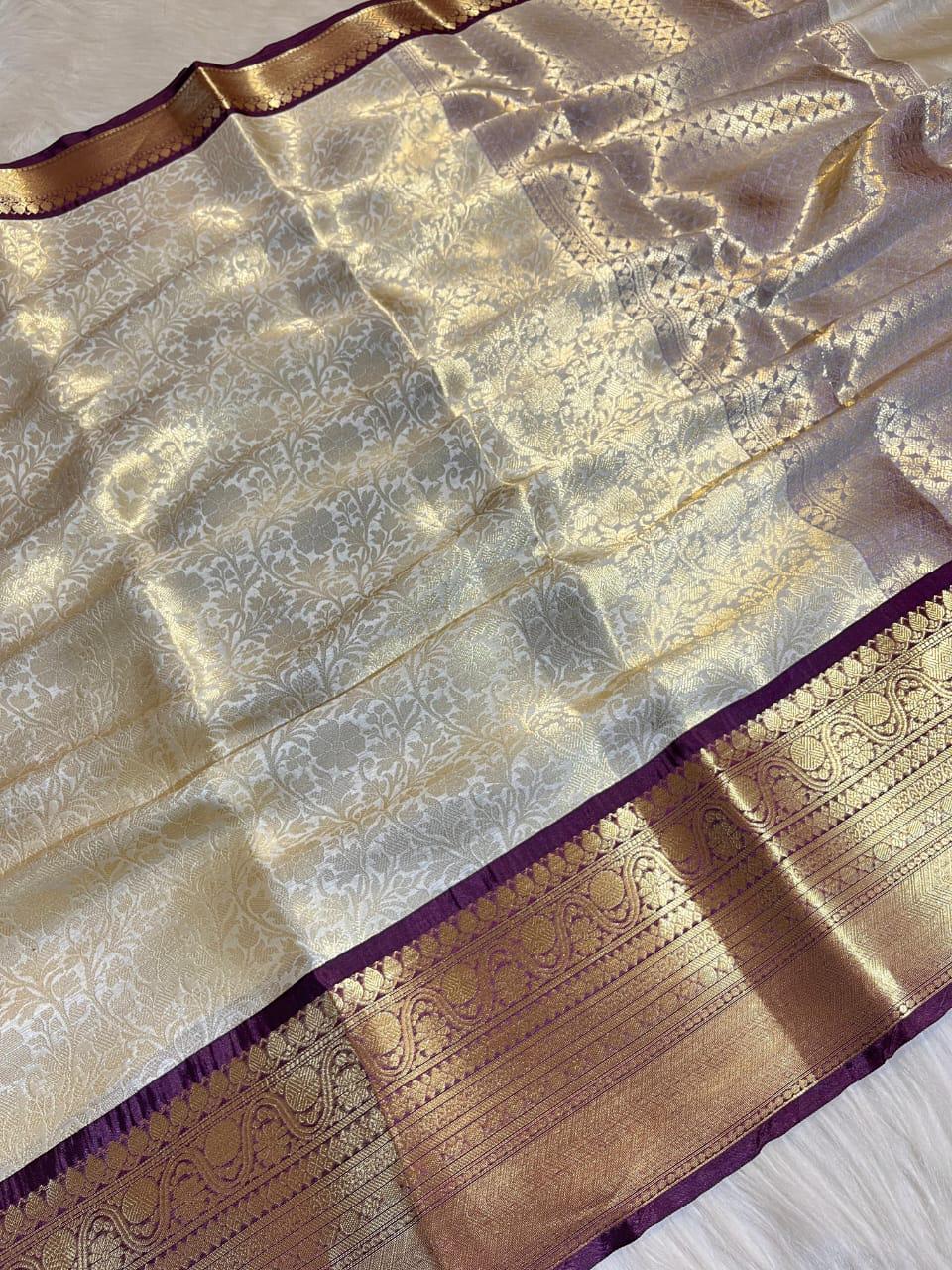 21_Banarsi semi katan silk soft saree _ 2