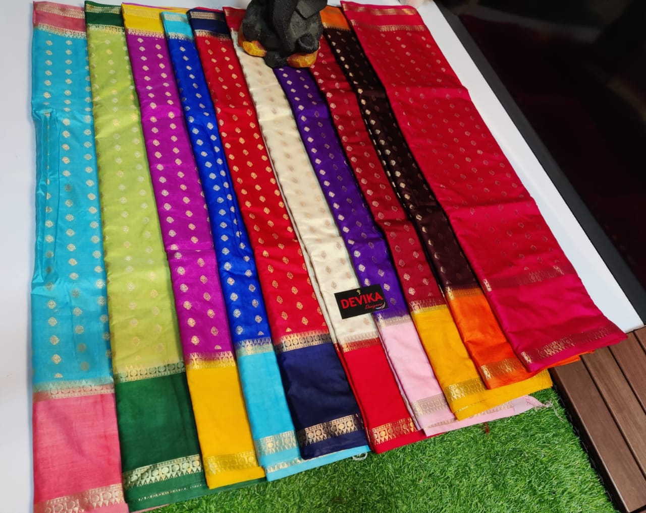 22_Banarasi warm silk soft fab saree