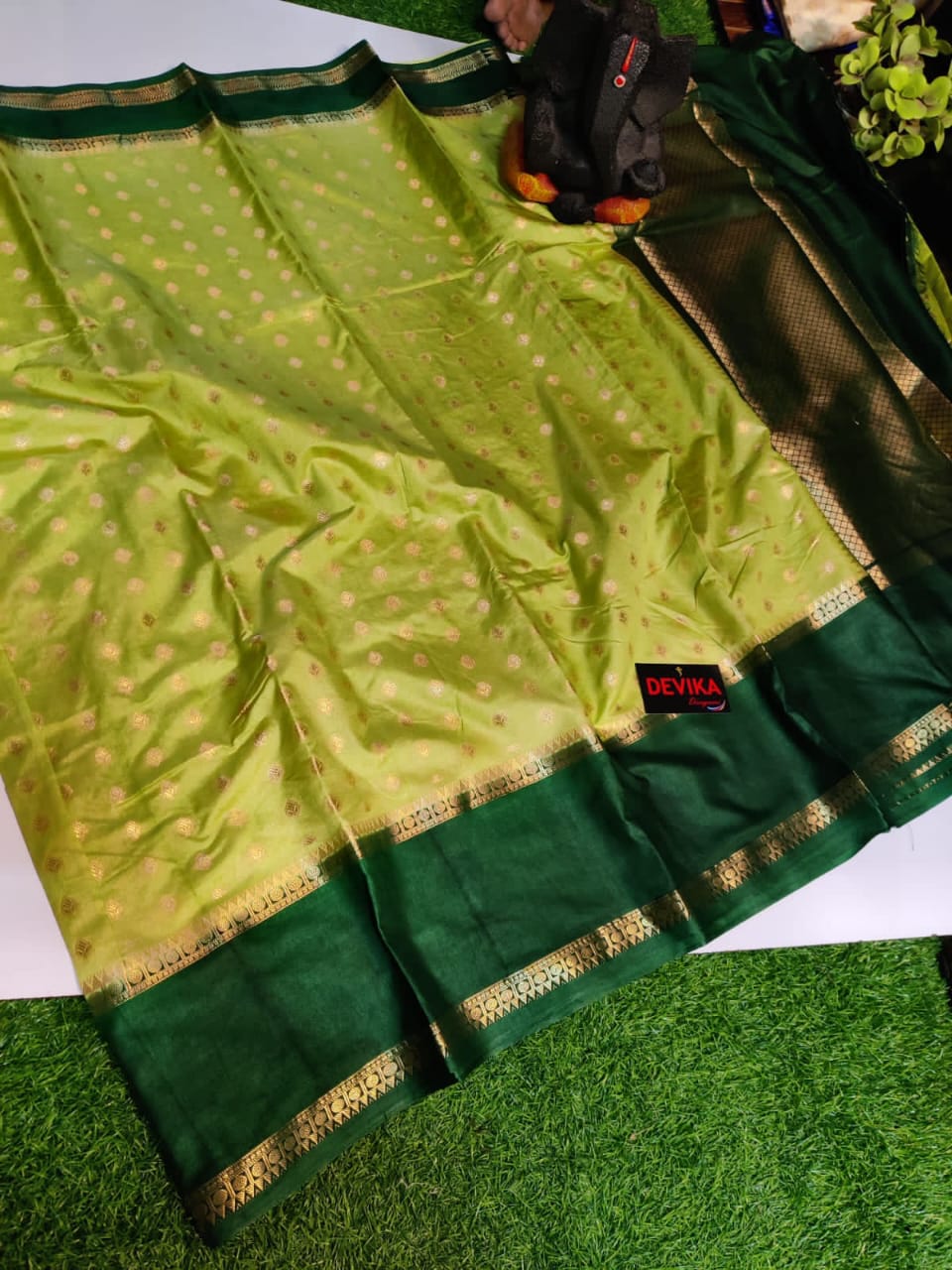 22_Banarasi warm silk soft fab saree