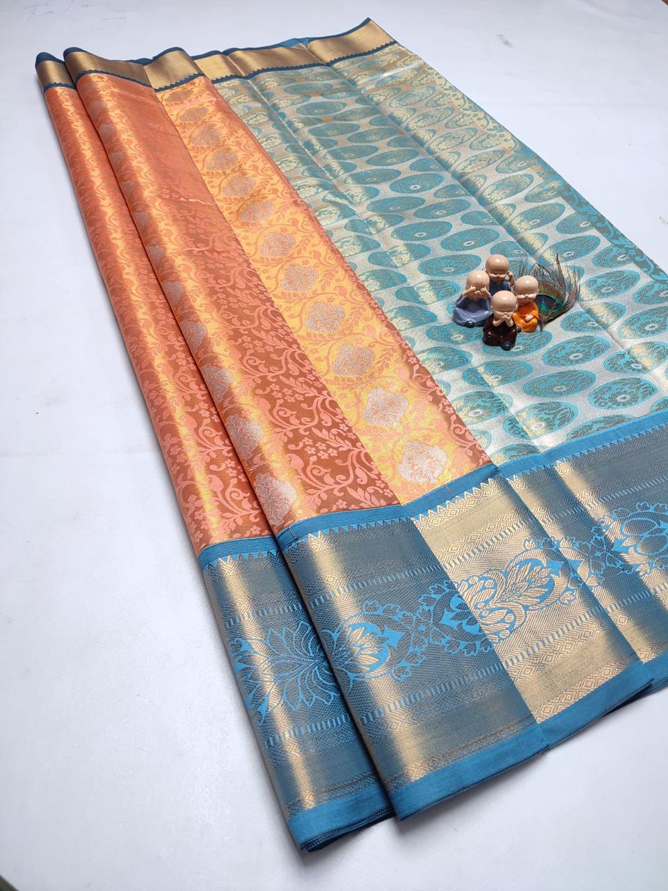 26_GRAND WEDDING TISSUE SILK SAREE