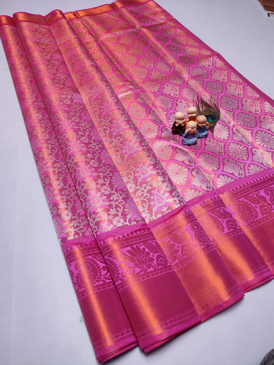 26_GRAND WEDDING TISSUE SILK SAREE