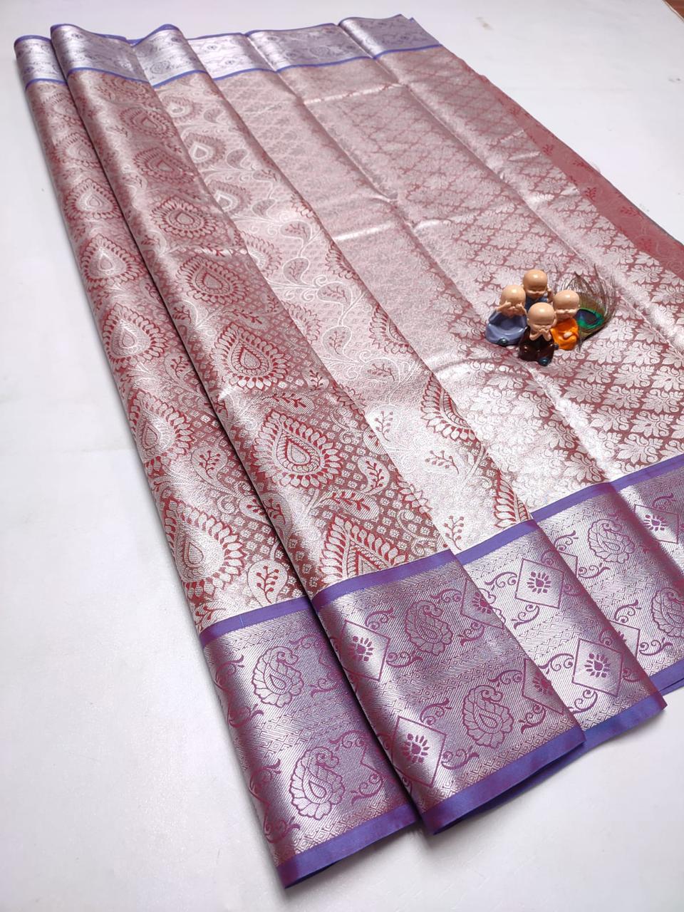 26_GRAND WEDDING TISSUE SILK SAREE