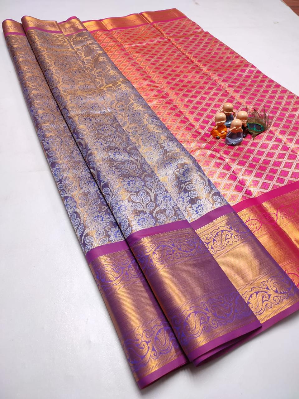 26_GRAND WEDDING TISSUE SILK SAREE
