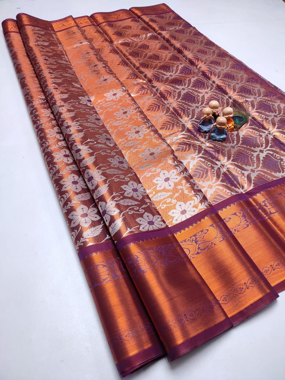 26_GRAND WEDDING TISSUE SILK SAREE