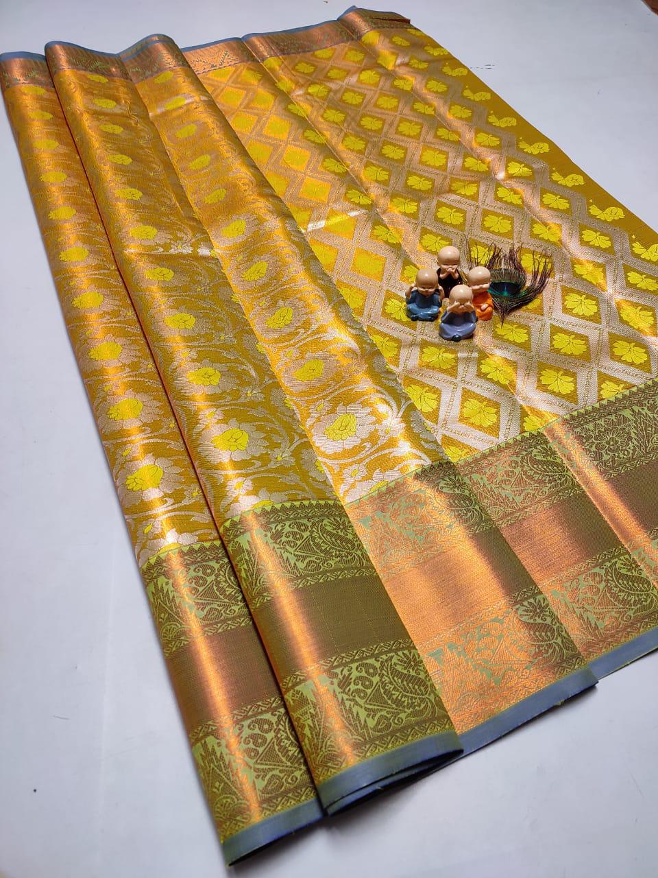 26_GRAND WEDDING TISSUE SILK SAREE