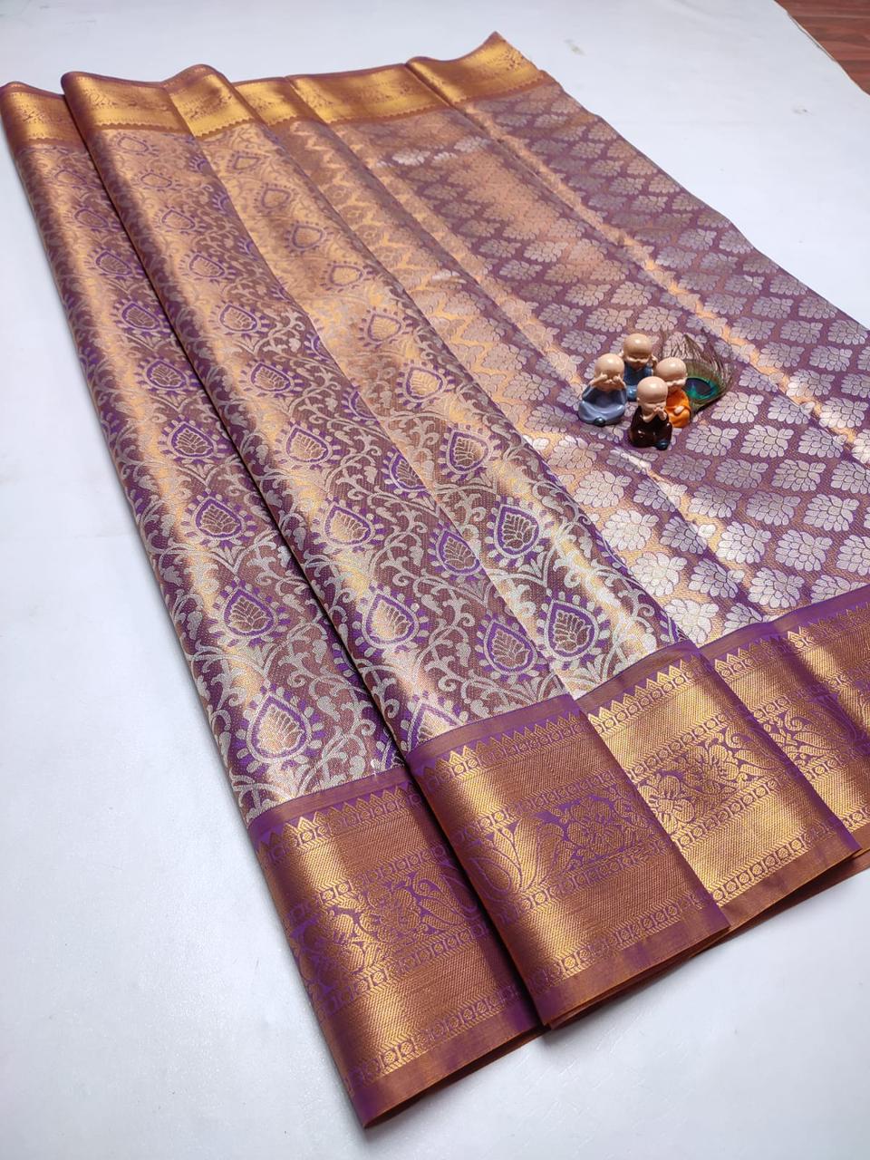 26_GRAND WEDDING TISSUE SILK SAREE
