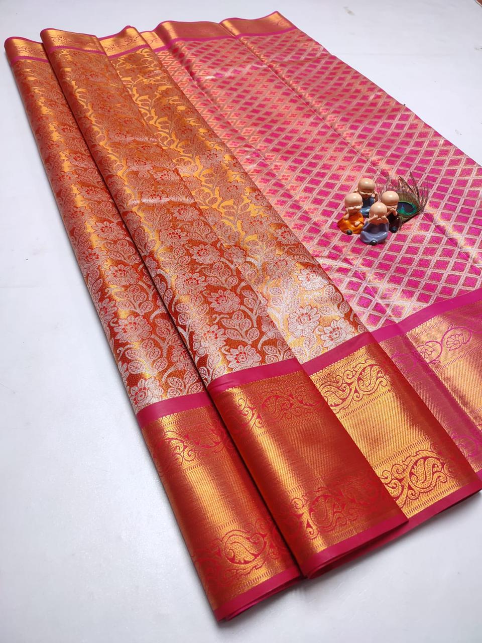26_GRAND WEDDING TISSUE SILK SAREE
