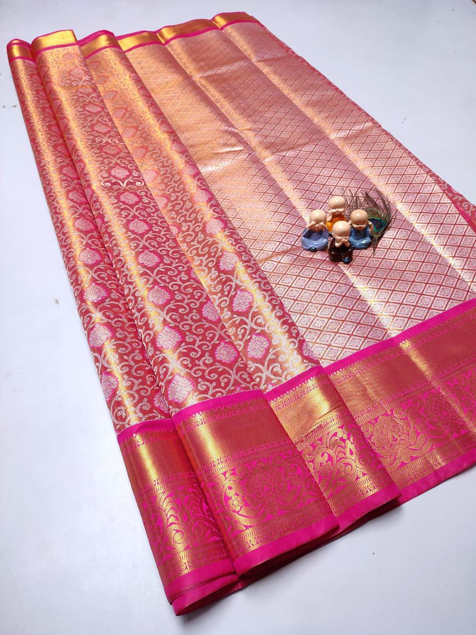 26_GRAND WEDDING TISSUE SILK SAREE