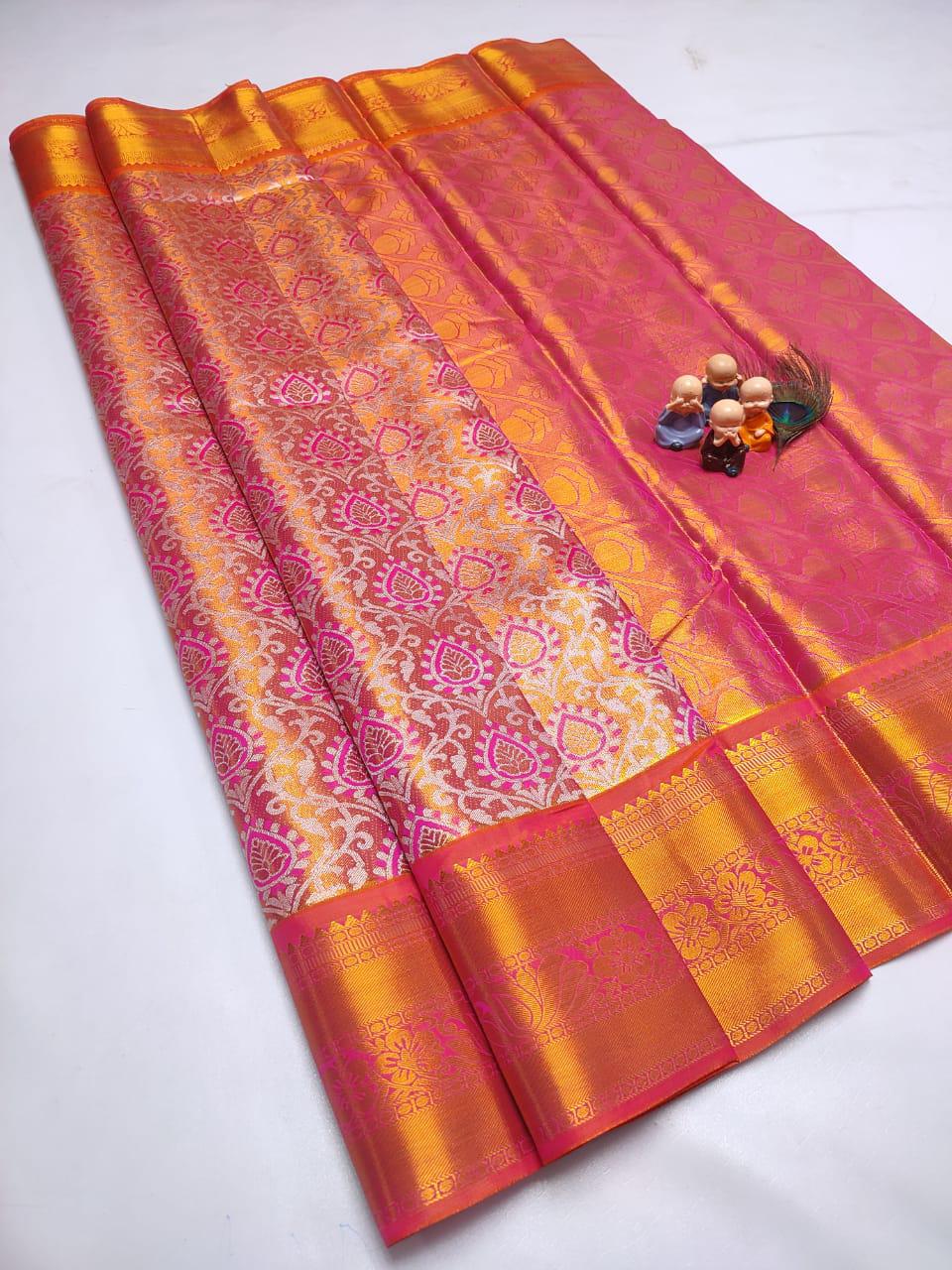 26_GRAND WEDDING TISSUE SILK SAREE