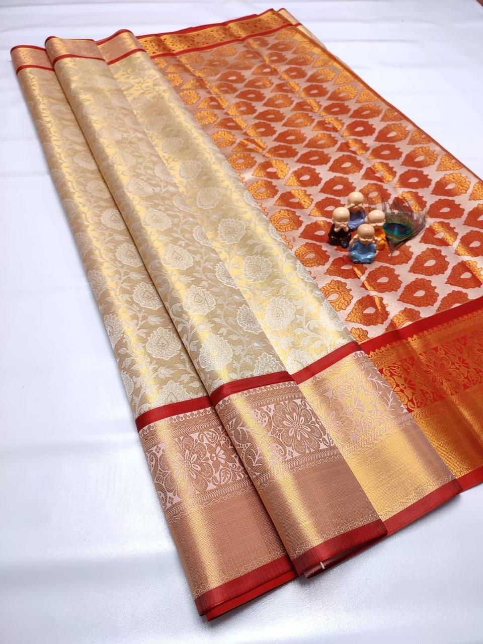 26_GRAND WEDDING TISSUE SILK SAREE