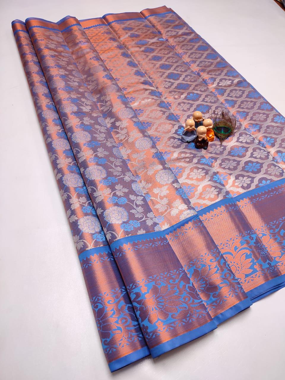 26_GRAND WEDDING TISSUE SILK SAREE