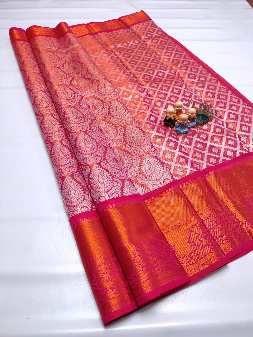 26_GRAND WEDDING TISSUE SILK SAREE