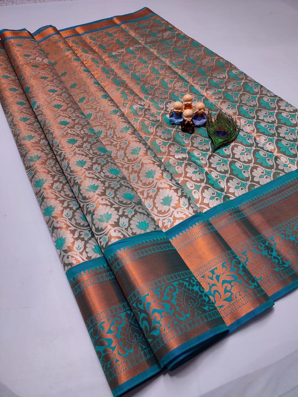 26_GRAND WEDDING TISSUE SILK SAREE