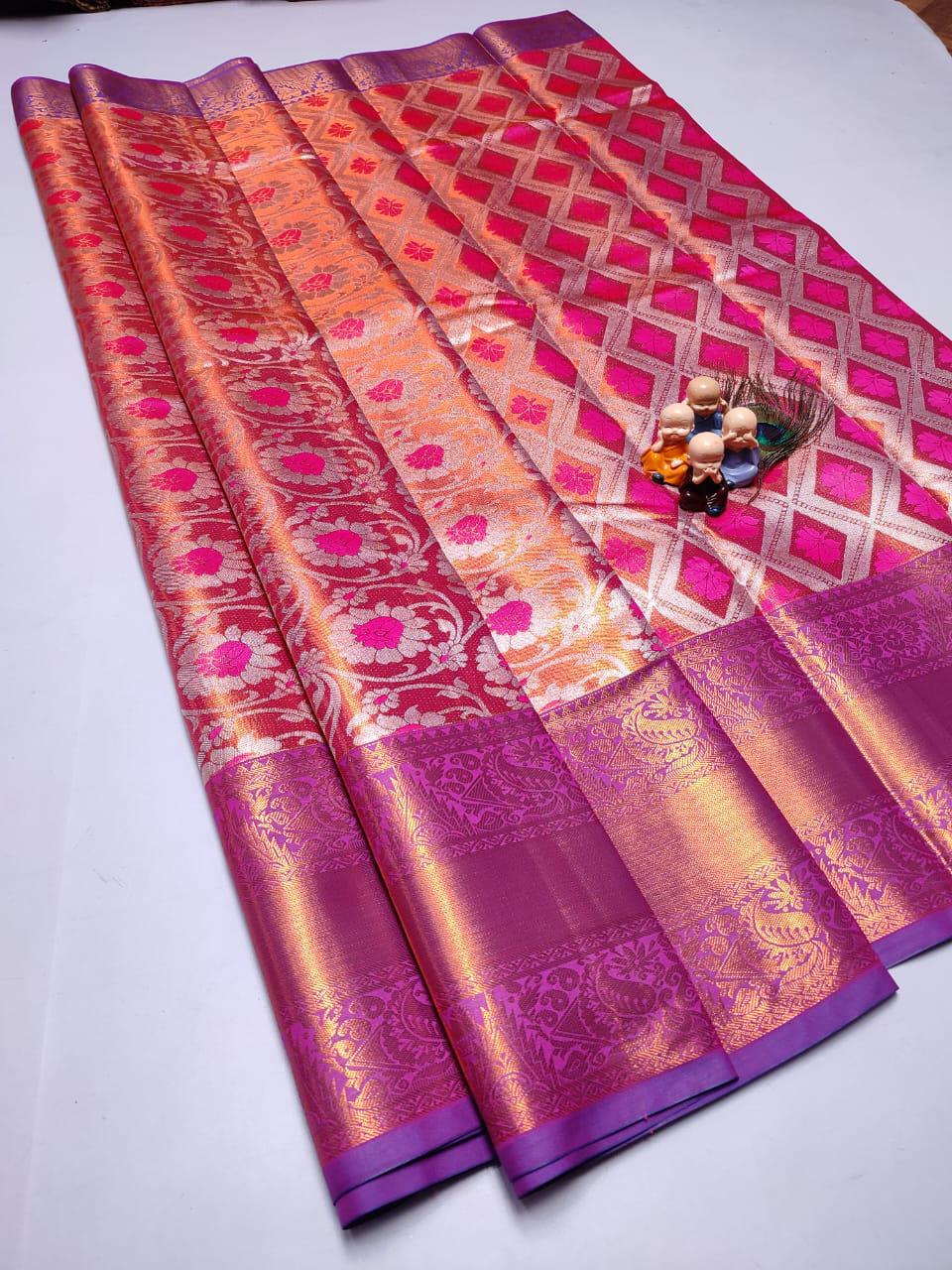26_GRAND WEDDING TISSUE SILK SAREE
