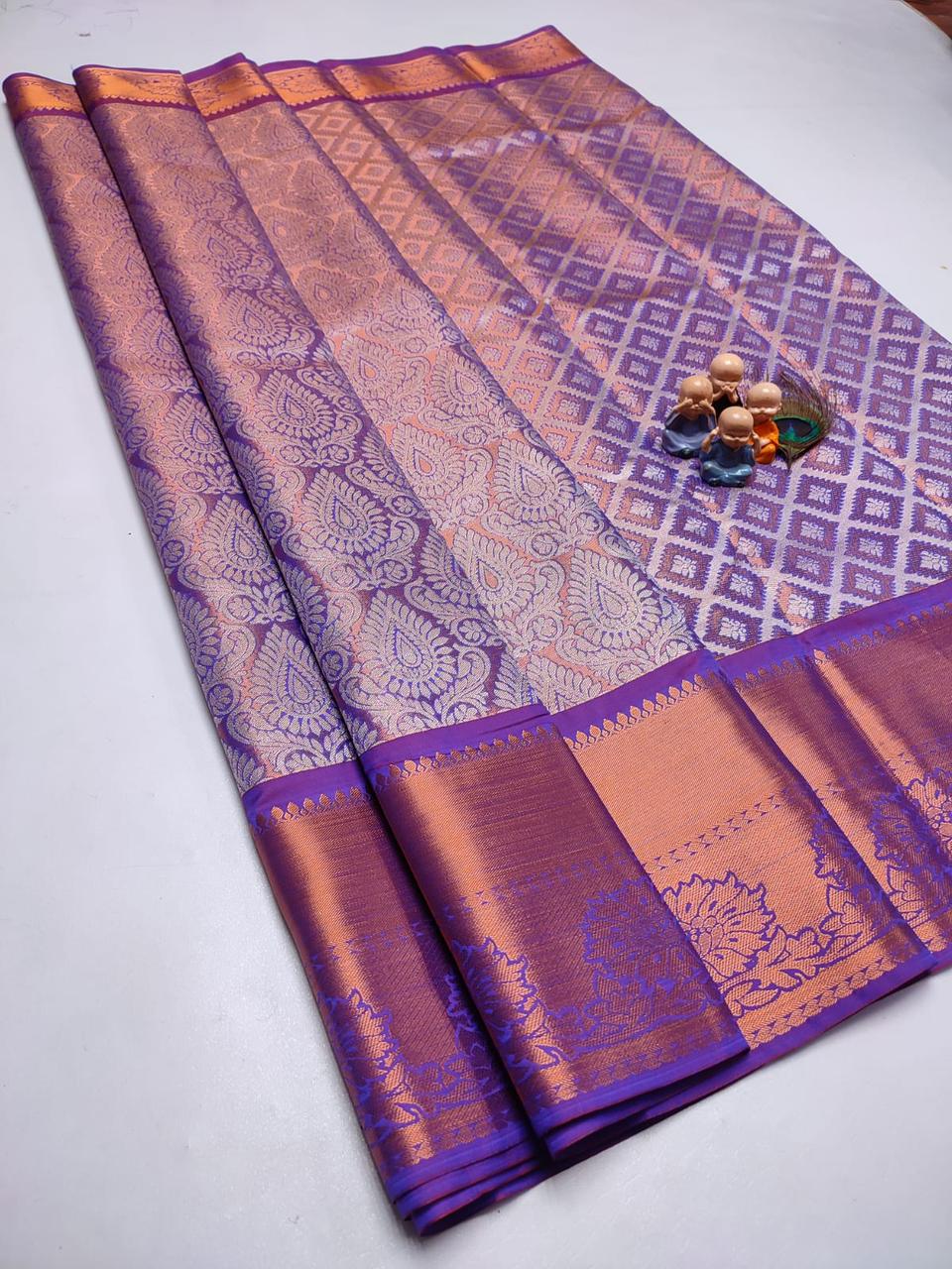 26_GRAND WEDDING TISSUE SILK SAREE