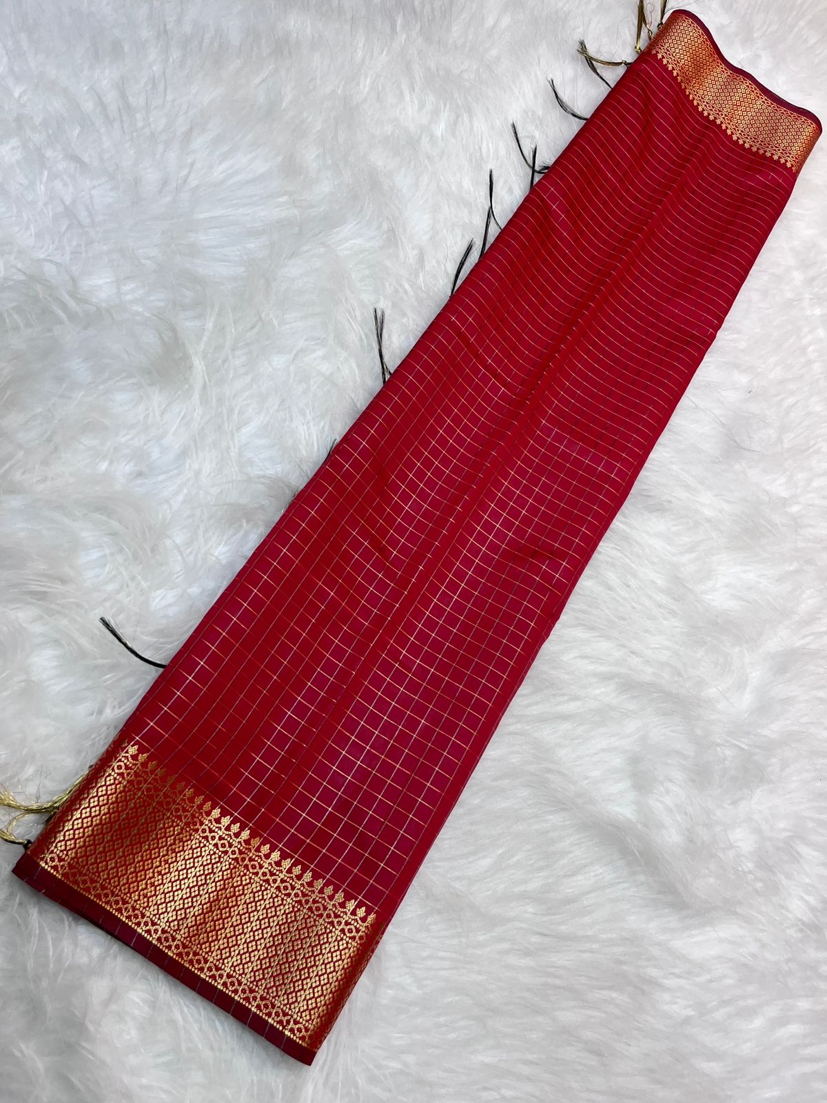 27_Banarsi cotton silk soft saree