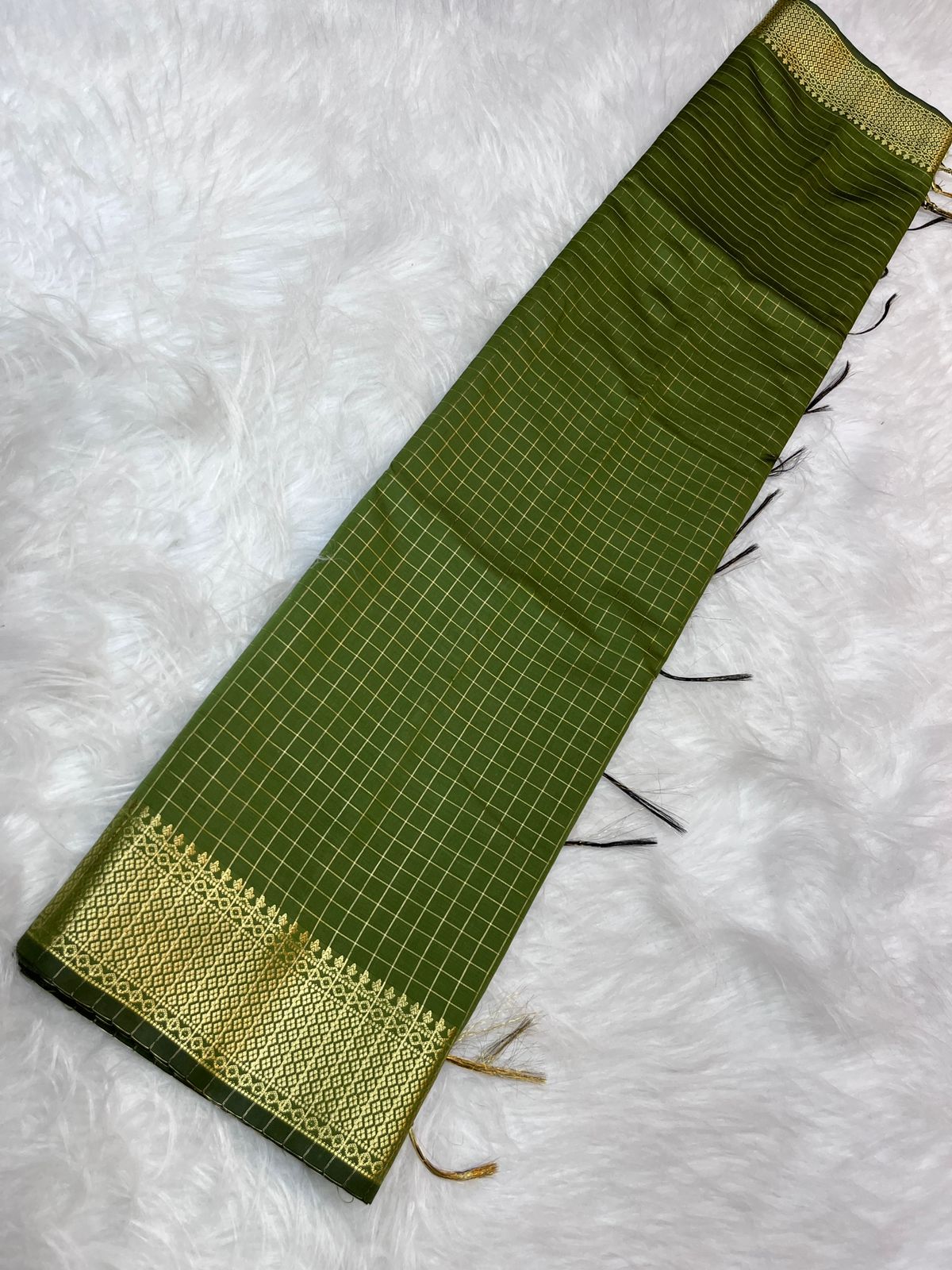 27_Banarsi cotton silk soft saree