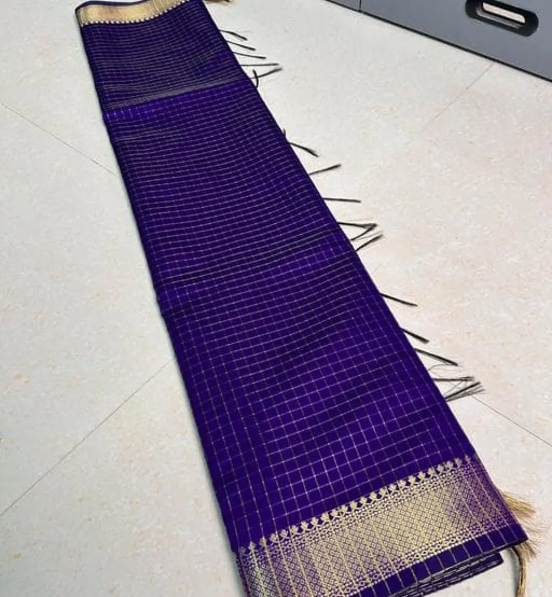 27_Banarsi cotton silk soft saree