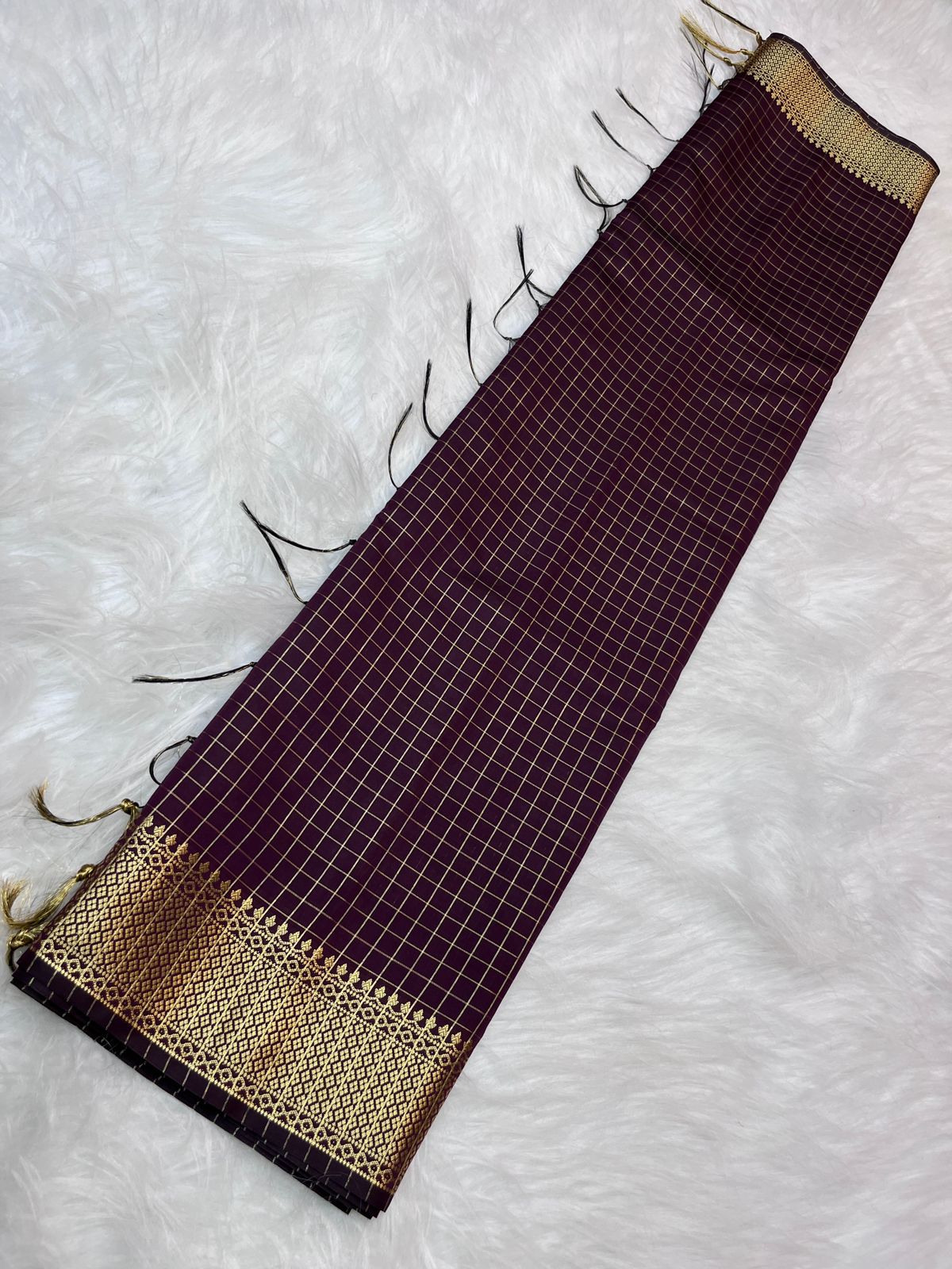 27_Banarsi cotton silk soft saree