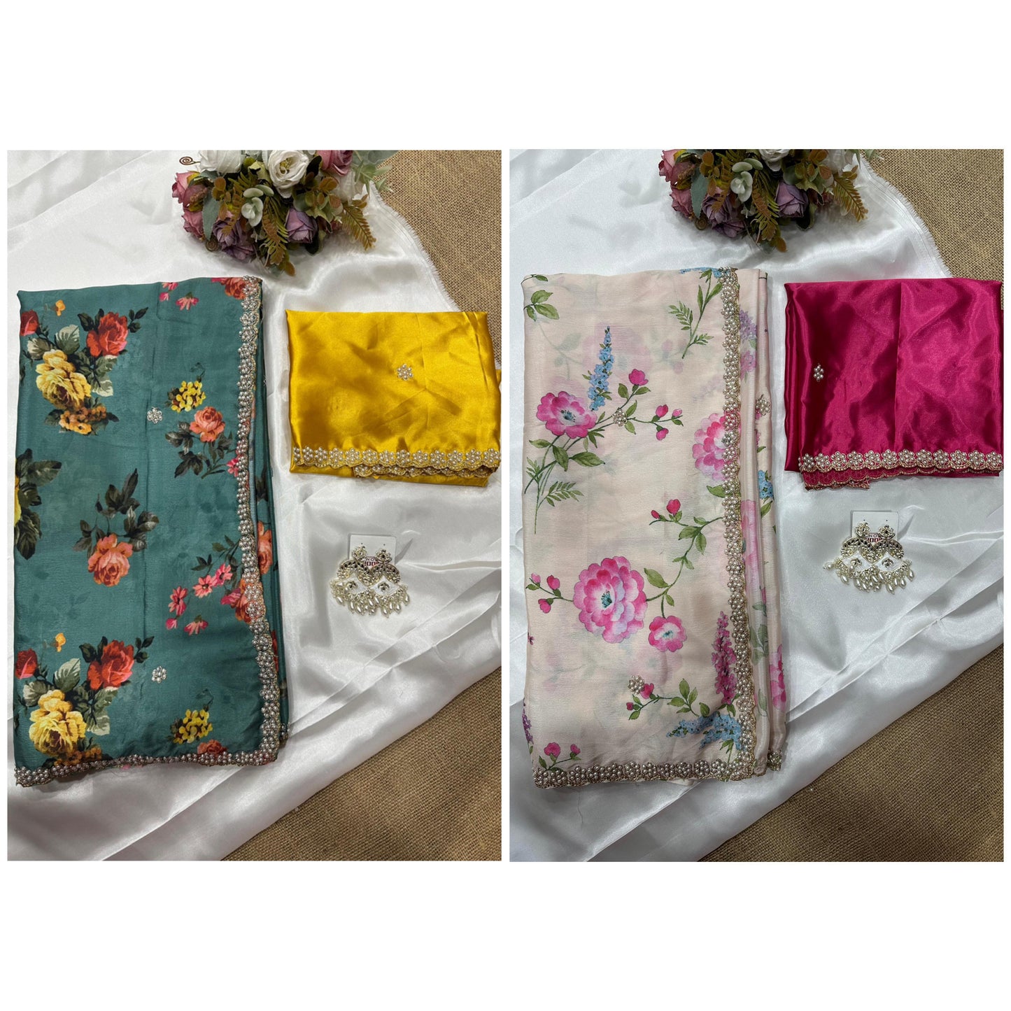 32_New demanded moti work printed saree