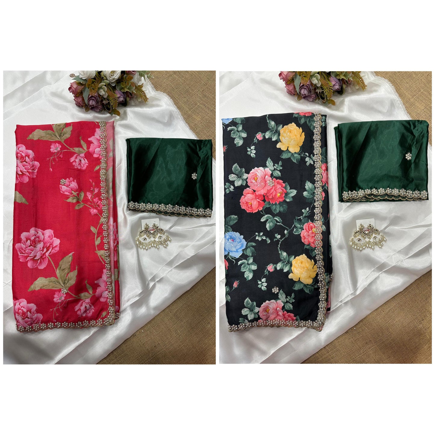 32_New demanded moti work printed saree