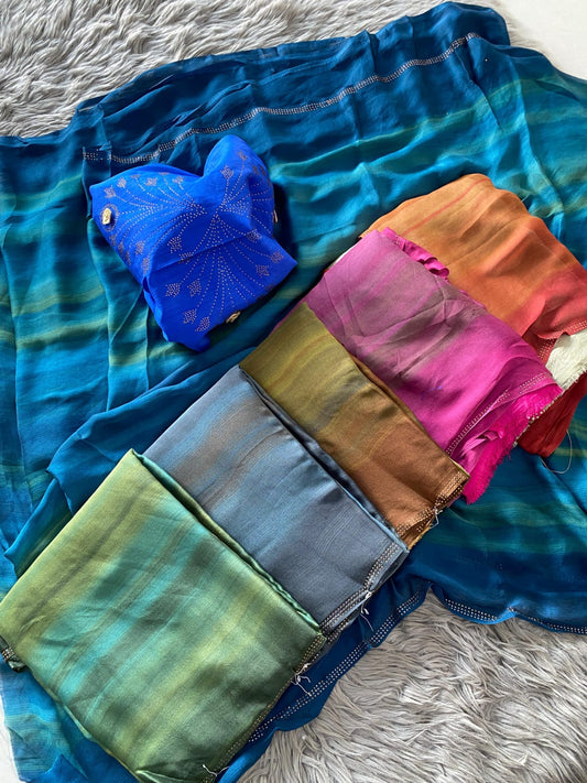 37_Chiffon fabric branded saree