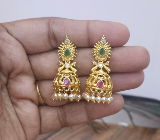 56_Premium Golden Jumka