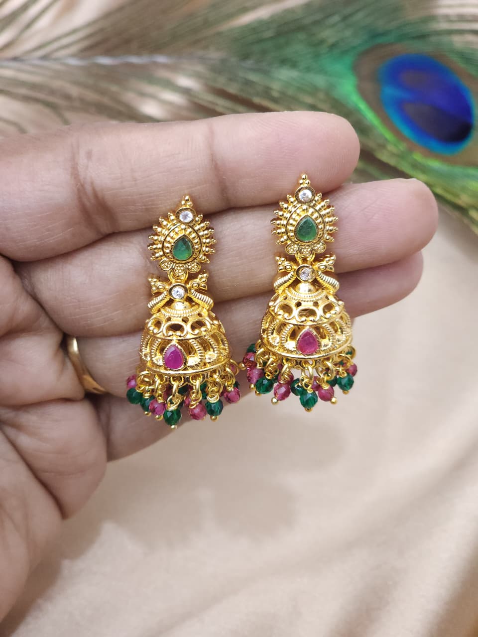 56_Premium Golden Jumka