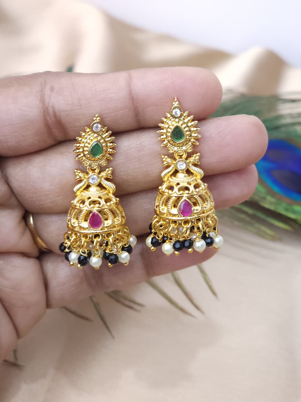 56_Premium Golden Jumka