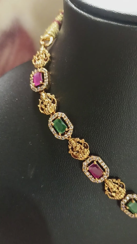 12_Premium Lakshmi Gold Look alike Haram